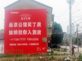 周至墙体广告在乡镇、农村市场的媒体优势