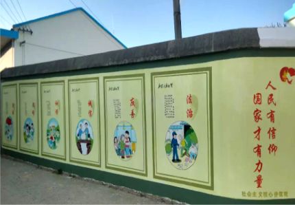 周至文化墙施工攻略